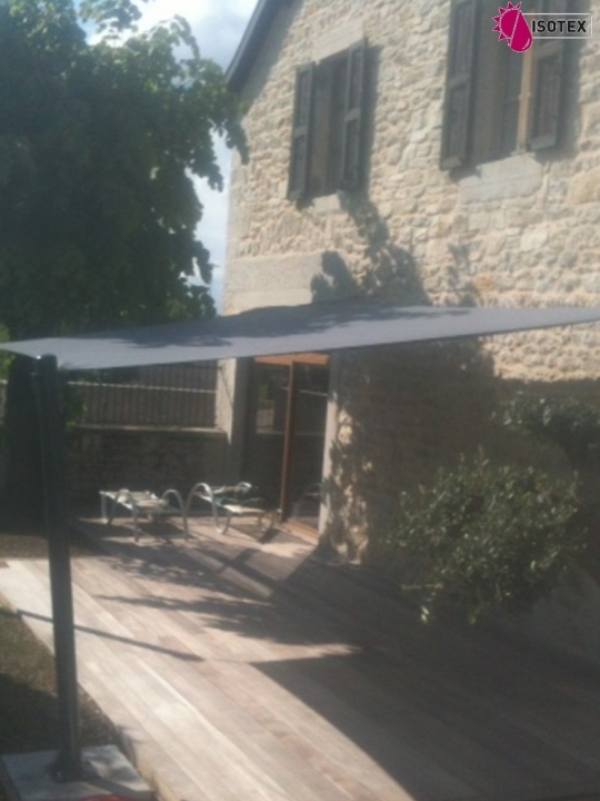 Voile d'ombrage Eliante Star Rectangle sur mesure