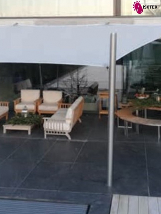 Voile d'ombrage Eliante Star Rectangle sur mesure