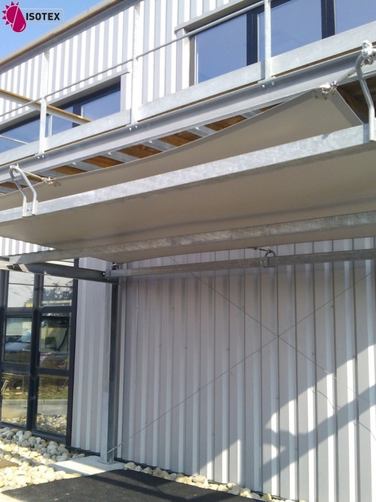 Voile d'ombrage Eliante Star Rectangle sur mesure