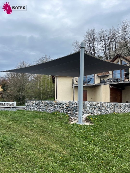 Voile d'ombrage Eliante Star Rectangle sur mesure