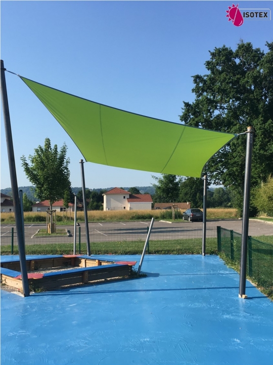 Voile d'ombrage Eliante Star Rectangle sur mesure