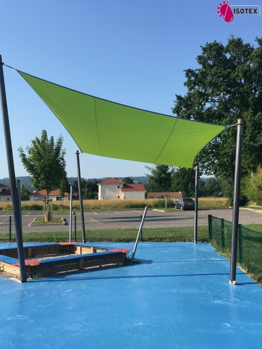 Voile d'ombrage Eliante Star Rectangle sur mesure
