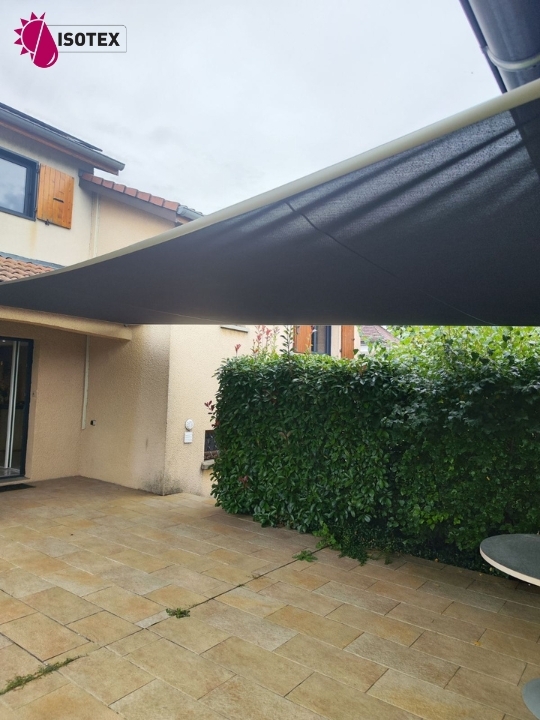 Voile d'ombrage Eliante Star Rectangle sur mesure