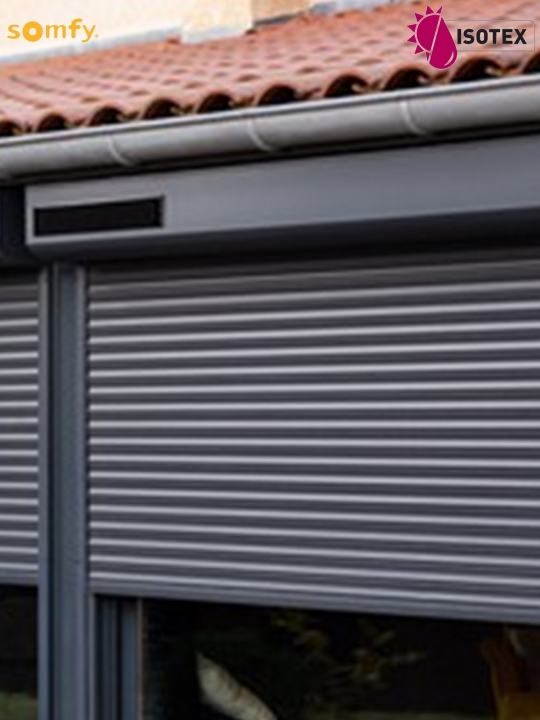 Volet Roulant Motorisé Radio Solaire Somfy